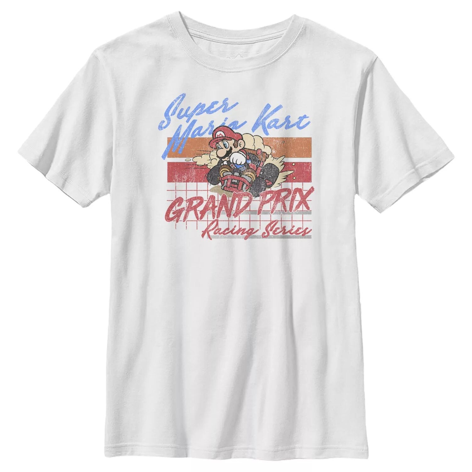 Футболка с потертым графическим рисунком Nintendo Mario Kart Racing в стиле ретро для мальчиков 8–20 лет Licensed Character
Футболка с потертым графическим рисунком Nintendo Mario Kart Racing в стиле ретро для мальчиков 8–20 лет Licensed Character