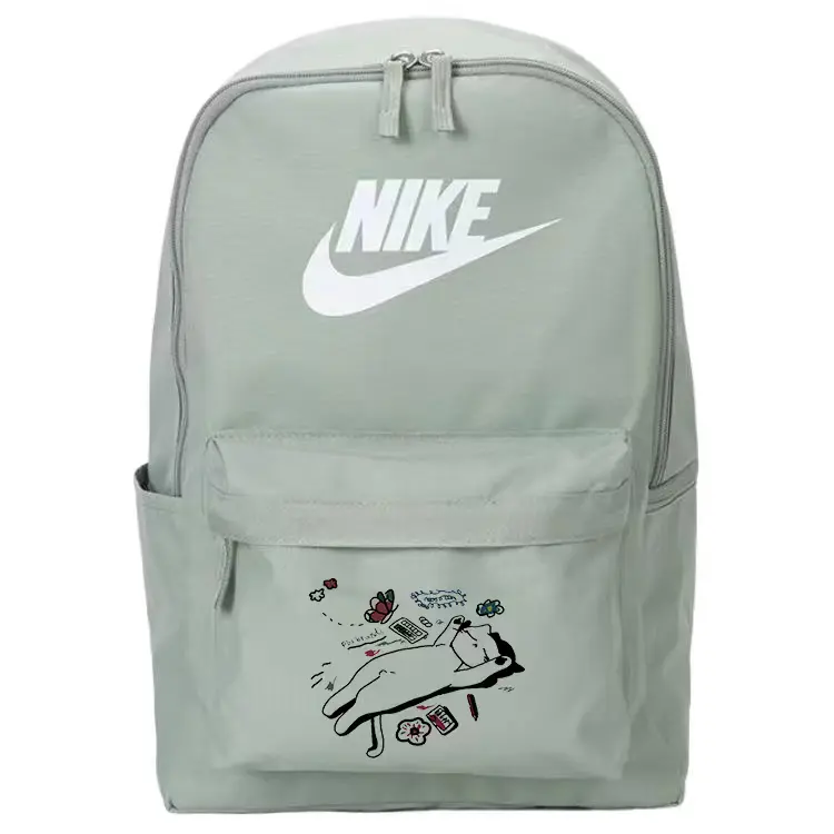 Nike Тканевый рюкзак унисекс мятно-зеленый, Simple Cat Sketch
Nike Тканевый рюкзак унисекс мятно-зеленый, Simple Cat Sketch