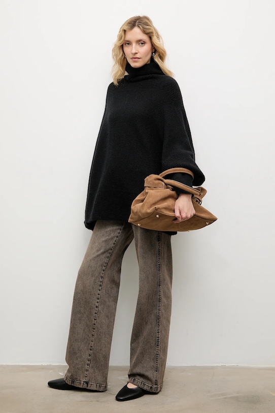 Кашемировый свитер Answear.Lab, черный
Кашемировый свитер Answear.Lab, черный