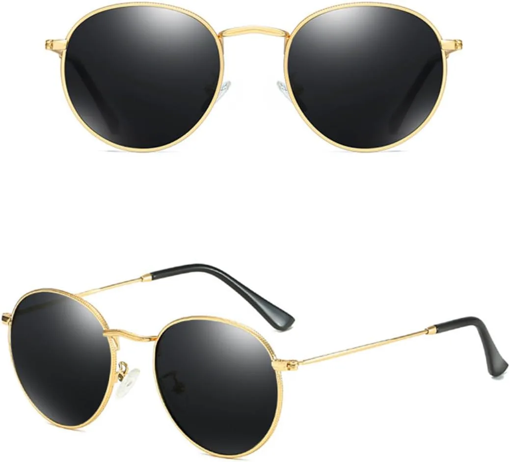 Классические женские круглые солнцезащитные очки в стиле ретро для мужчин, очки с пленочным покрытием Ocean Film, защита от УФ-излучения UV400 VRTRFFTR, 18
Классические женские круглые солнцезащитные очки в стиле ретро для мужчин, очки с пленочным покрытием Ocean Film, защита от УФ-излучения UV400 VRTRFFTR, 18