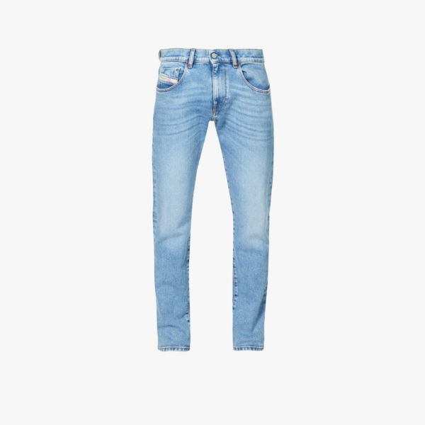 Джинсы узкого кроя D Strukt из эластичного денима Diesel, синий
Джинсы узкого кроя D Strukt из эластичного денима Diesel, синий