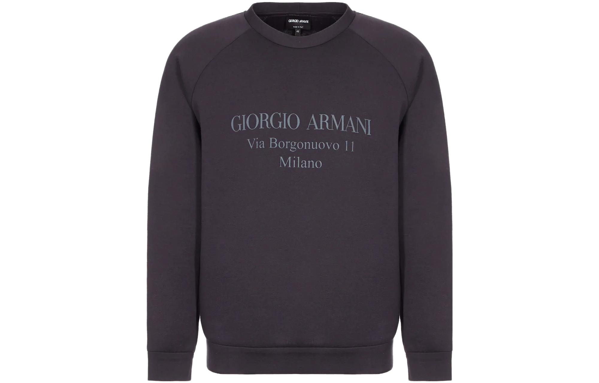 Боргонуово 11 свитшот из двойного хлопкового джерси EMPORIO ARMANI, черный
Боргонуово 11 свитшот из двойного хлопкового джерси EMPORIO ARMANI, черный