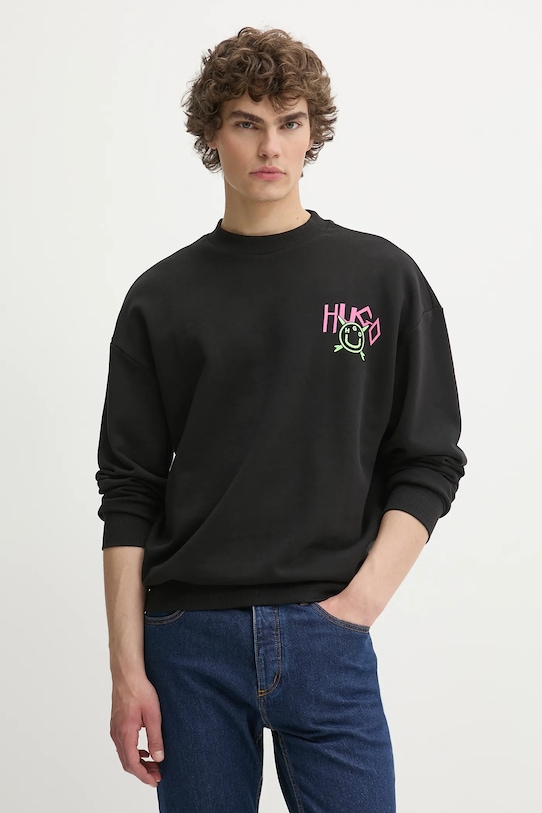 Хлопковая рубашка Hugo Blue, черный 
Хлопковая рубашка Hugo Blue, черный