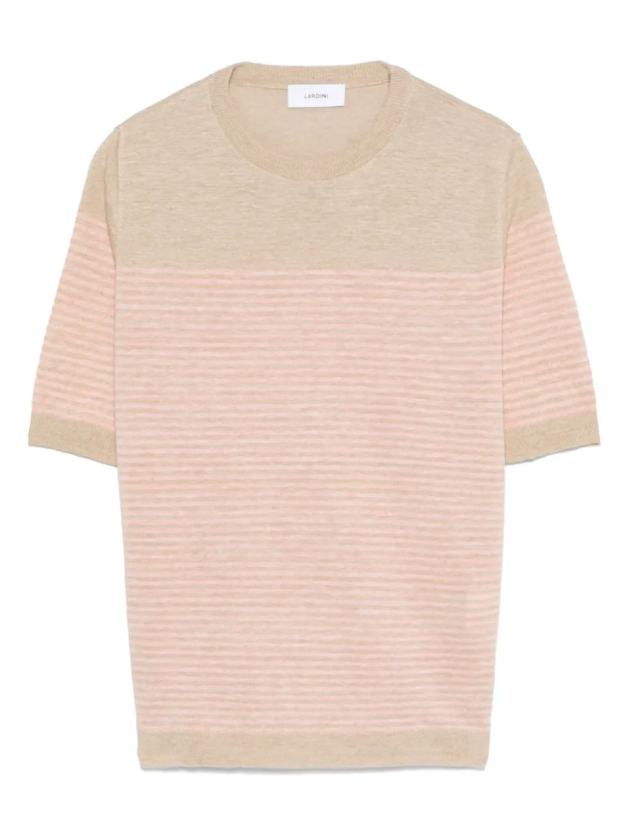 Полосатая футболка Lardini, нейтральный
Полосатая футболка Lardini, нейтральный