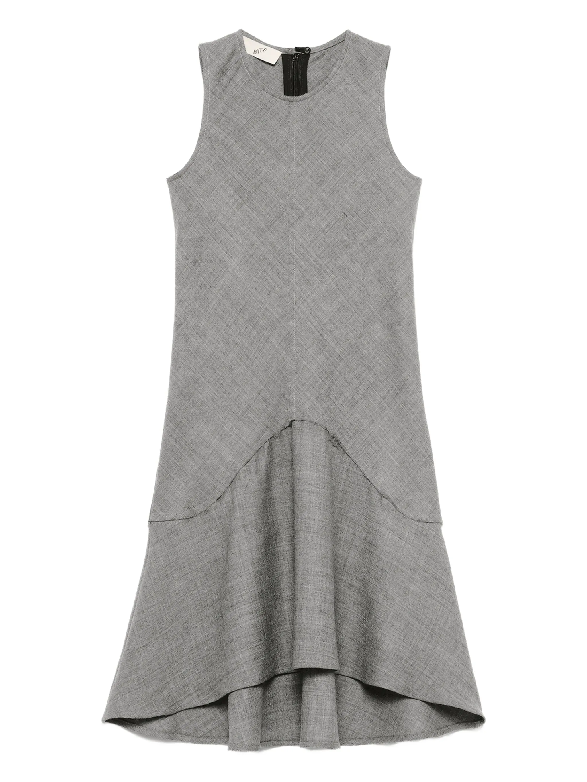 Платье асимметричного кроя без рукавов Bite Studios, серый
Платье асимметричного кроя без рукавов Bite Studios, серый