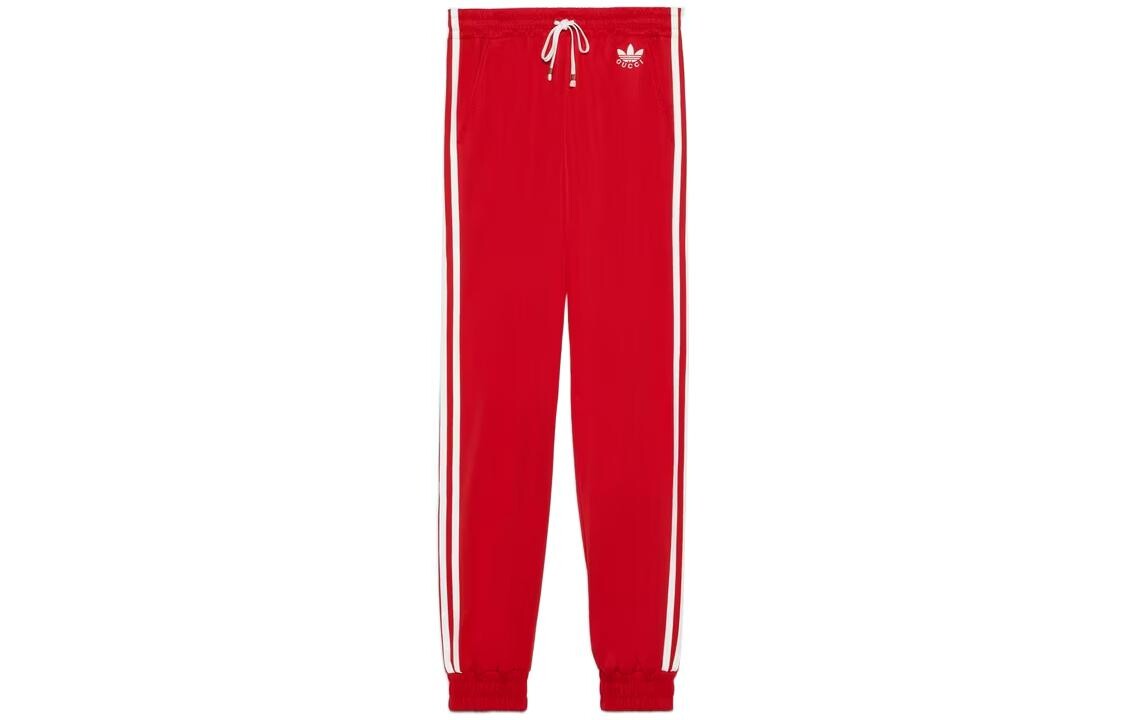 Спортивные штаны женские Adidas X Gucci, красный
Спортивные штаны женские Adidas X Gucci, красный