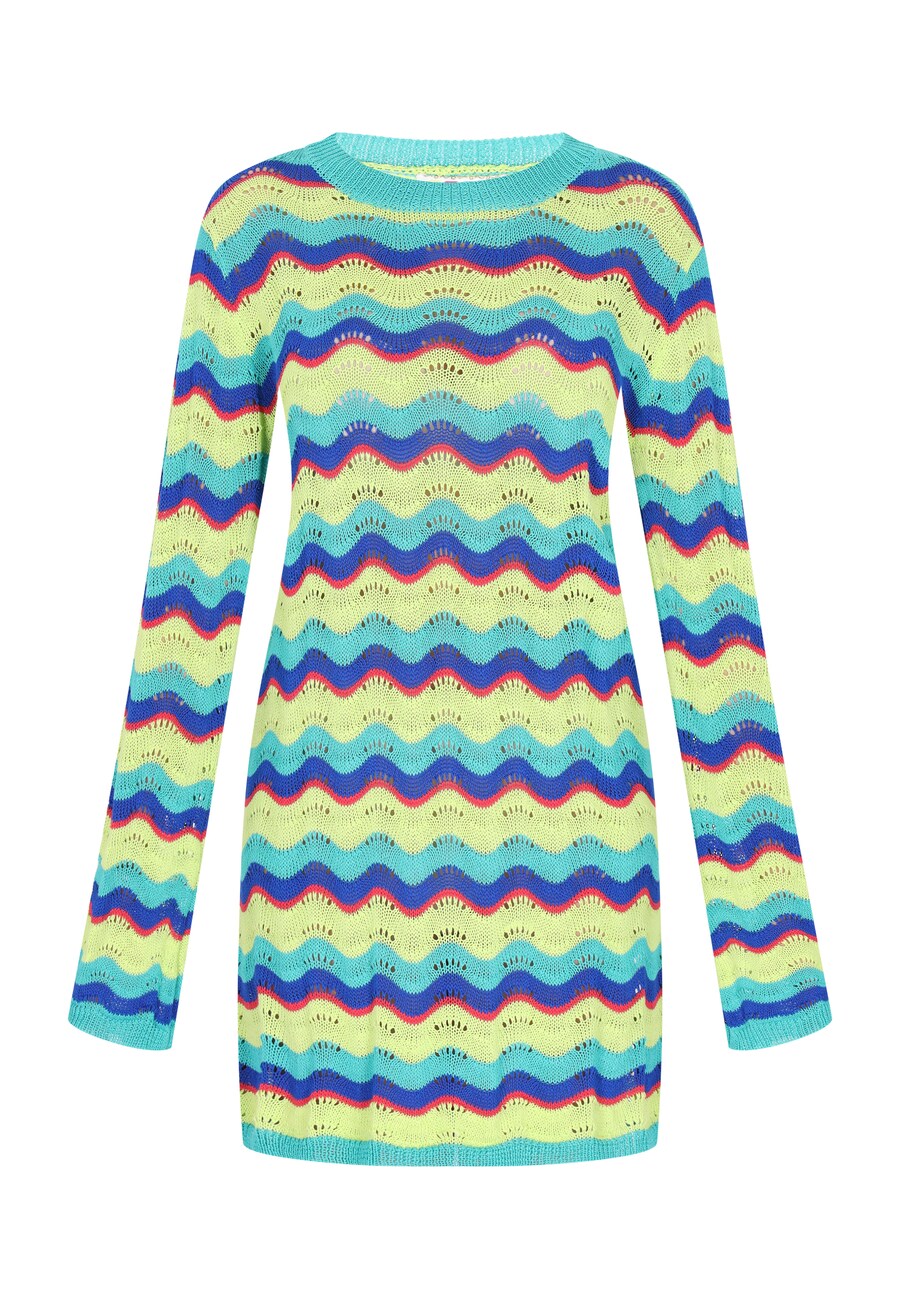 Вязаное платье IZIA, синий/светло-синий
Вязаное платье IZIA, синий/светло-синий