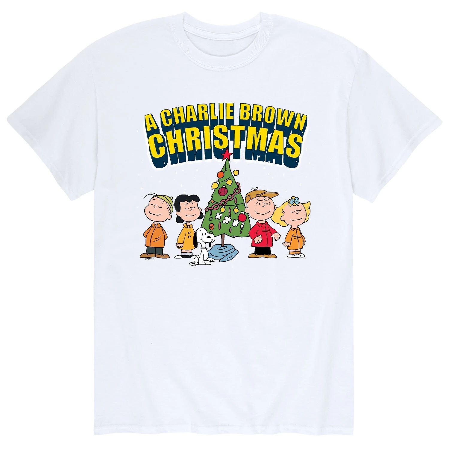 Мужская рождественская специальная футболка с арахисом Licensed Character
Мужская рождественская специальная футболка с арахисом Licensed Character