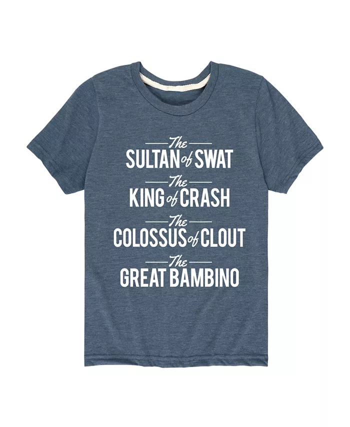 Футболка с принтом "Baseball Legends" для мальчиков старшего возраста Hybrid, синий
Футболка с принтом "Baseball Legends" для мальчиков старшего возраста Hybrid, синий