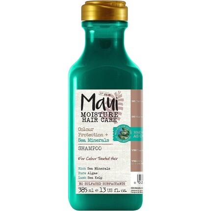 Шампунь Moisture Color Protection Sea Minerals 385 мл - интенсивный уход за окрашенными волосами с ценными морскими минералами, Maui
Шампунь Moisture Color Protection Sea Minerals 385 мл - интенсивный уход за окрашенными волосами с ценными морскими минералами, Maui
