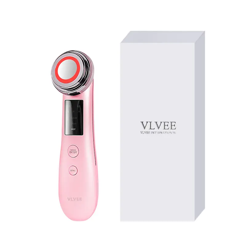 VLVEE Многофункциональный красный свет прибор для красоты домашний лицевой массажер теплый ион вибрация доставка и экстракция устройство для красоты V709P
VLVEE Многофункциональный красный свет прибор для красоты домашний лицевой массажер теплый ион вибрация доставка и экстракция устройство для красоты V709P