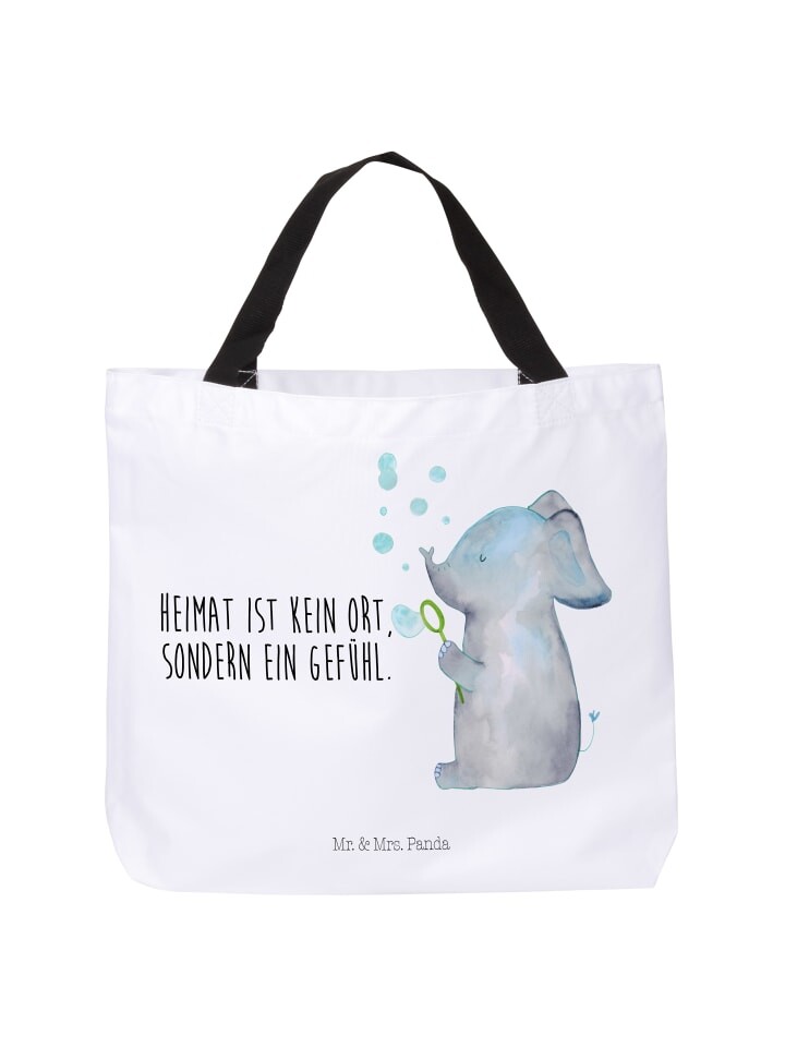 Сумка-шоппер Mr & Mrs Panda Elefant Seifenblasen, белый
Сумка-шоппер Mr & Mrs Panda Elefant Seifenblasen, белый