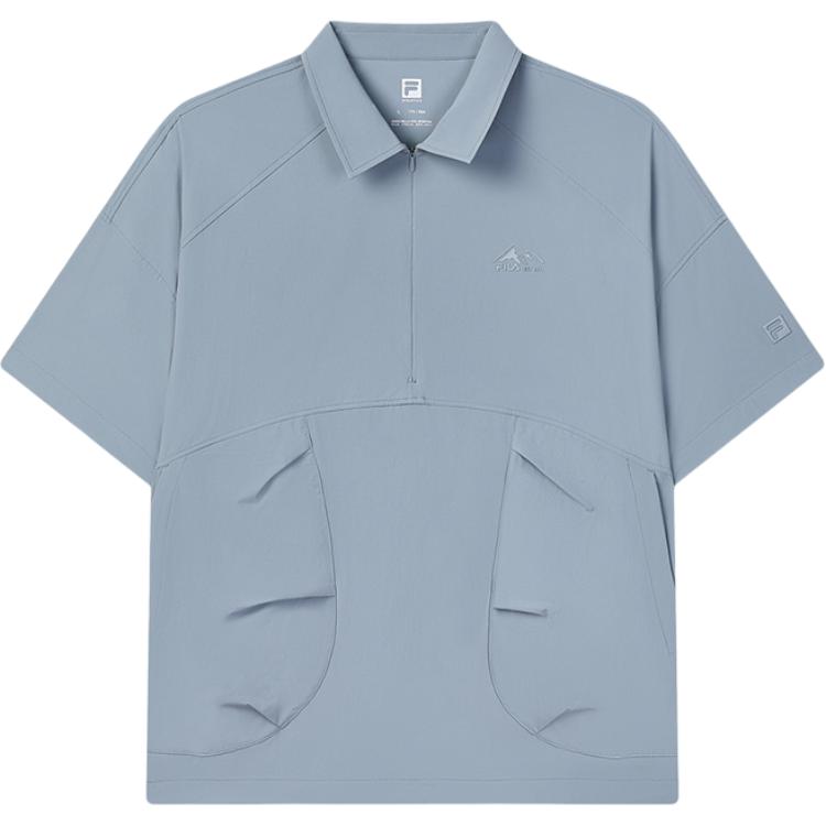 FILA Фитнес серия поло мужская Storage Mist Blue
FILA Фитнес серия поло мужская Storage Mist Blue