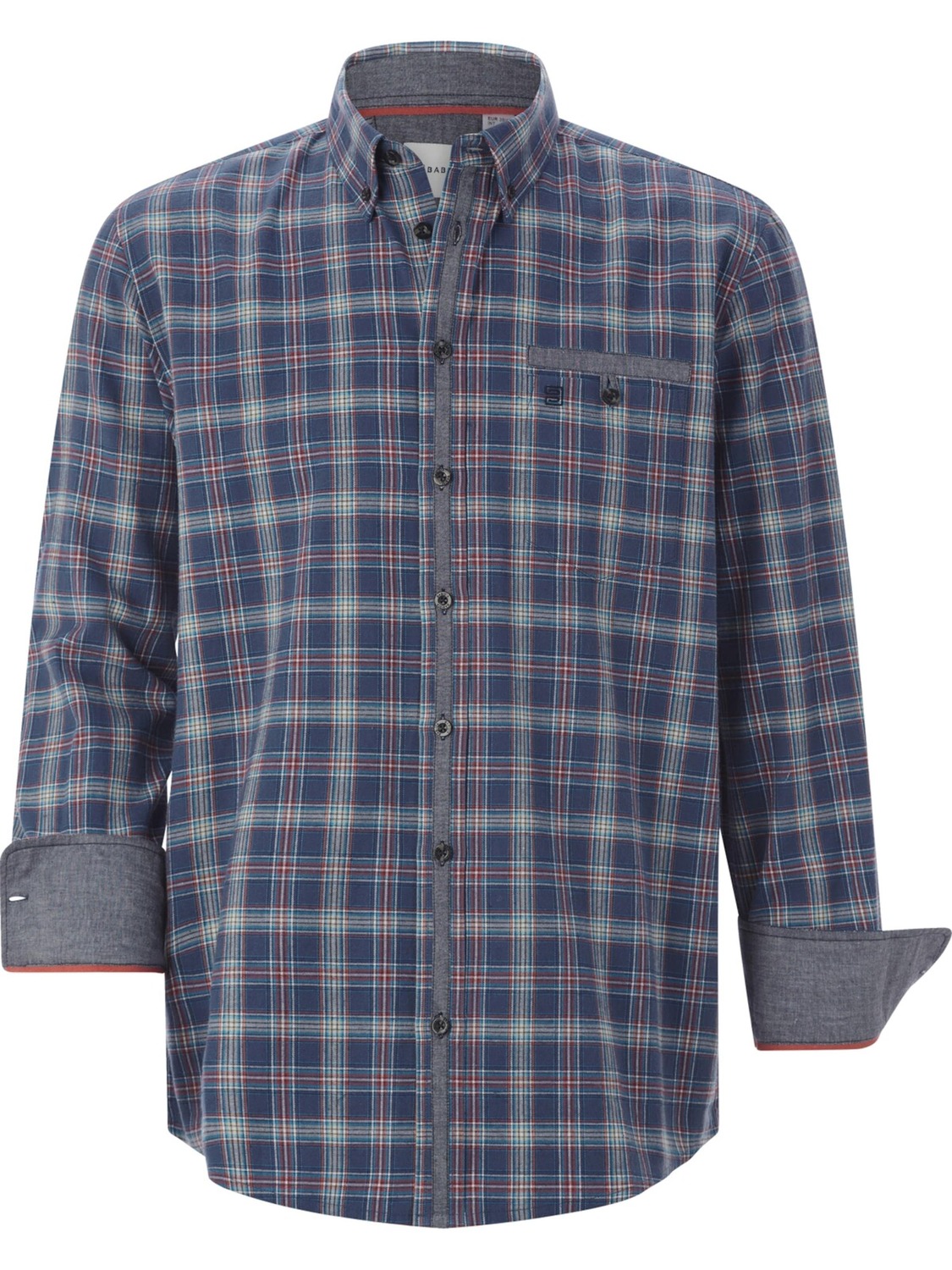 BABISTA Рубашка на пуговицах 'Ilan' синего цвета Regular fit
BABISTA Рубашка на пуговицах 'Ilan' синего цвета Regular fit