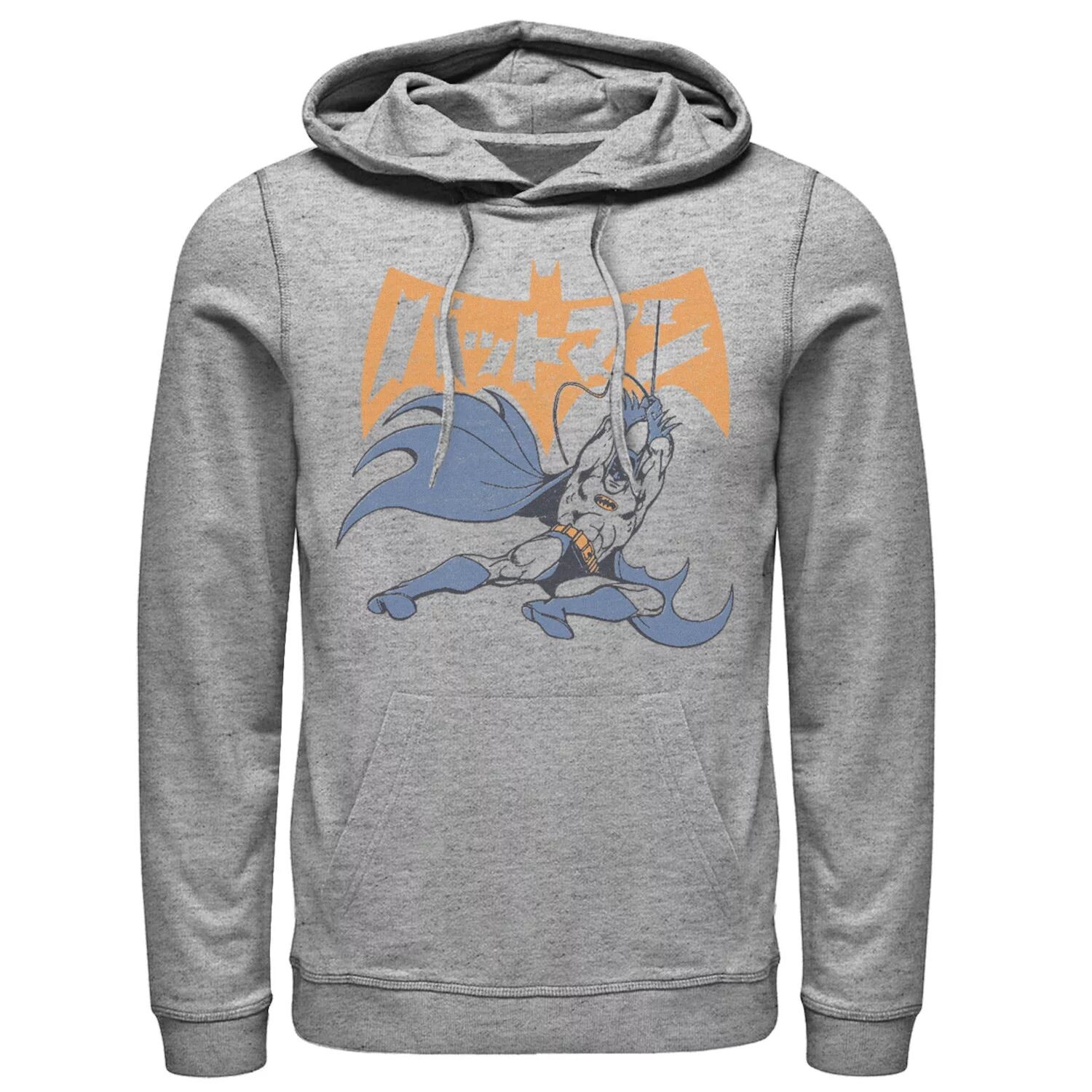 Мужская толстовка с портретом и логотипом Бэтмена кандзи Licensed Character
Мужская толстовка с портретом и логотипом Бэтмена кандзи Licensed Character