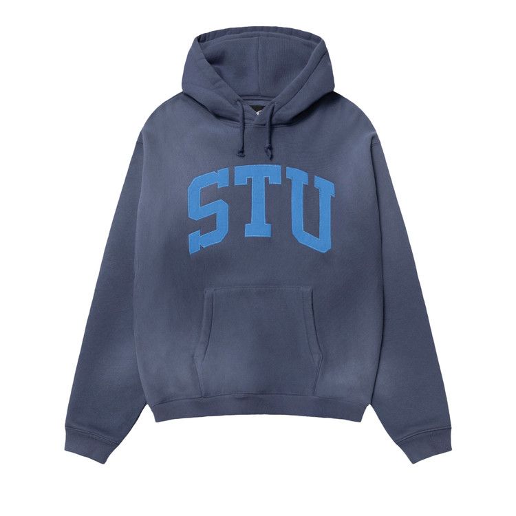Худи Stussy Stu Appliqué Hoodie, Blue 
Худи Stussy Stu Appliqué Hoodie, Blue