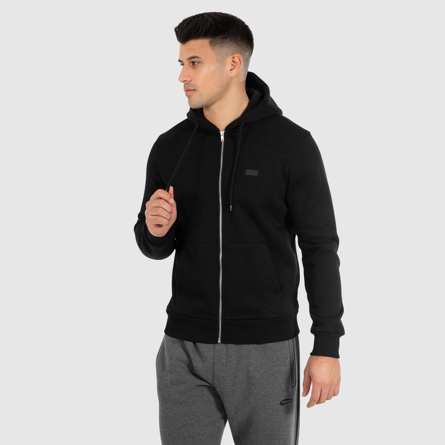 SMILODOX Мужская толстовка с капюшоном на молнии Nico Black
SMILODOX Мужская толстовка с капюшоном на молнии Nico Black