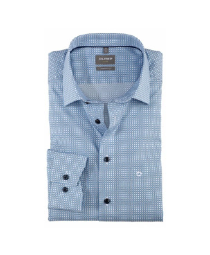 Классическая мужская рубашка - вневременной стиль. Olymp, синий
Классическая мужская рубашка - вневременной стиль. Olymp, синий