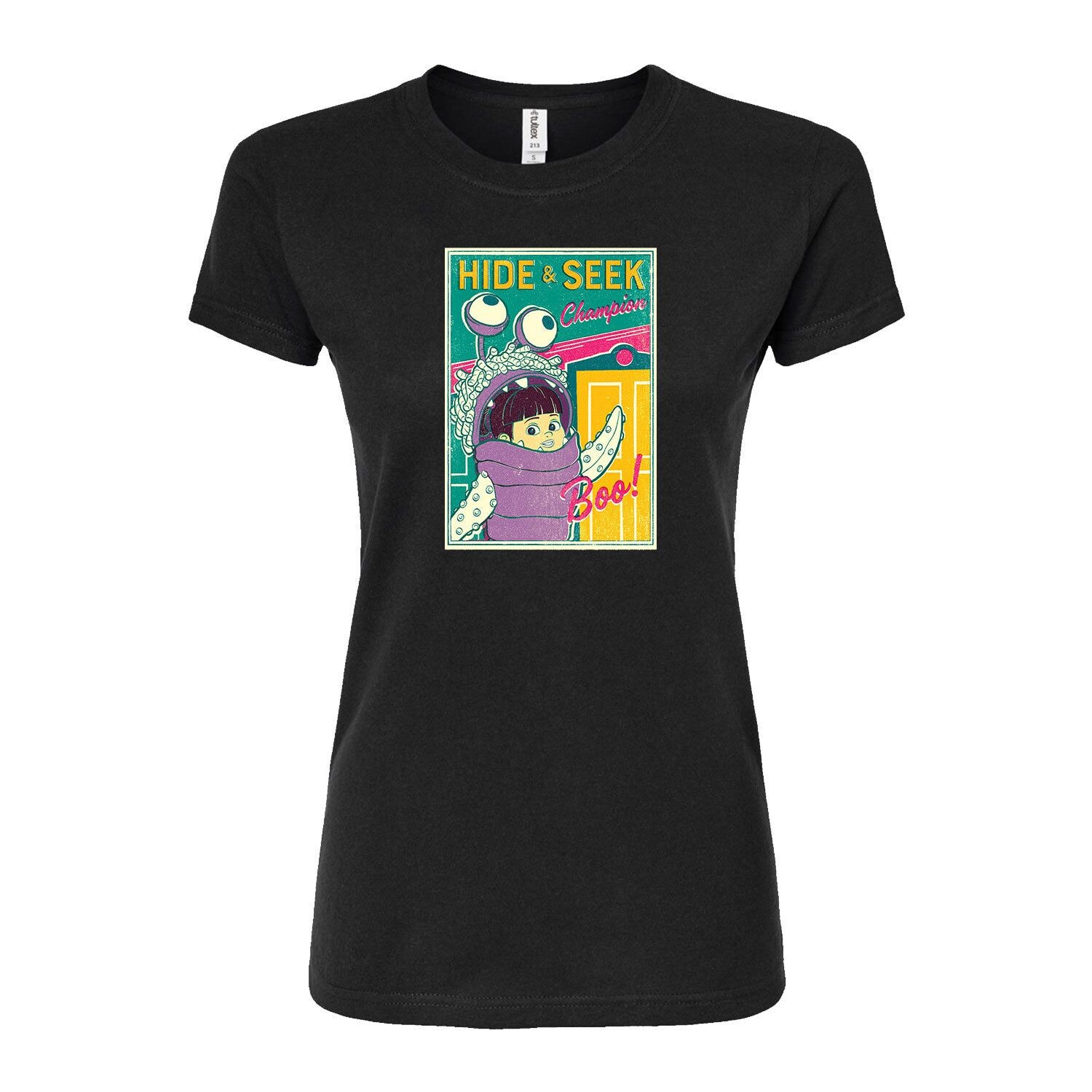 Футболка с рисунком Disney/Pixar Monsters Inc. для детей Boo Hide Seek Licensed Character, черный
Футболка с рисунком Disney/Pixar Monsters Inc. для детей Boo Hide Seek Licensed Character, черный