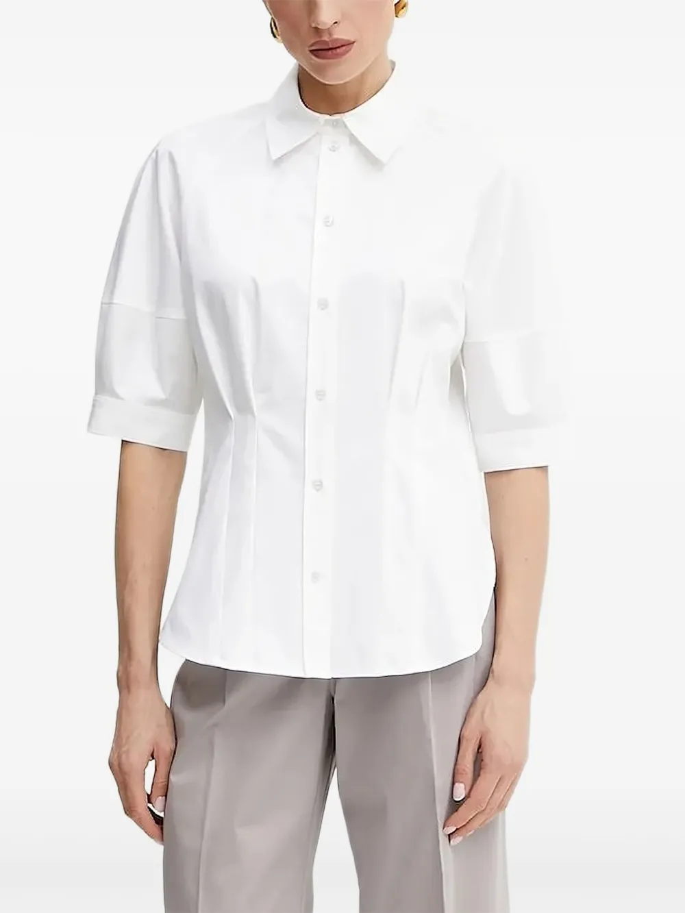 Рубашка на пуговицах BOSS, белый
Рубашка на пуговицах BOSS, белый