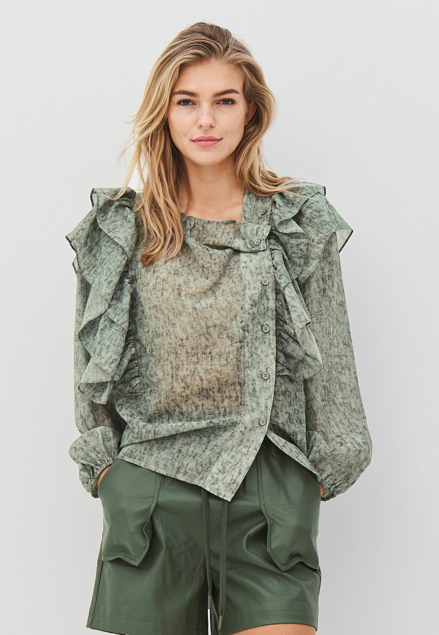 Блуза NÜ Denmark AMELI , Army Mix/Green
Блуза NÜ Denmark AMELI , Army Mix/Green