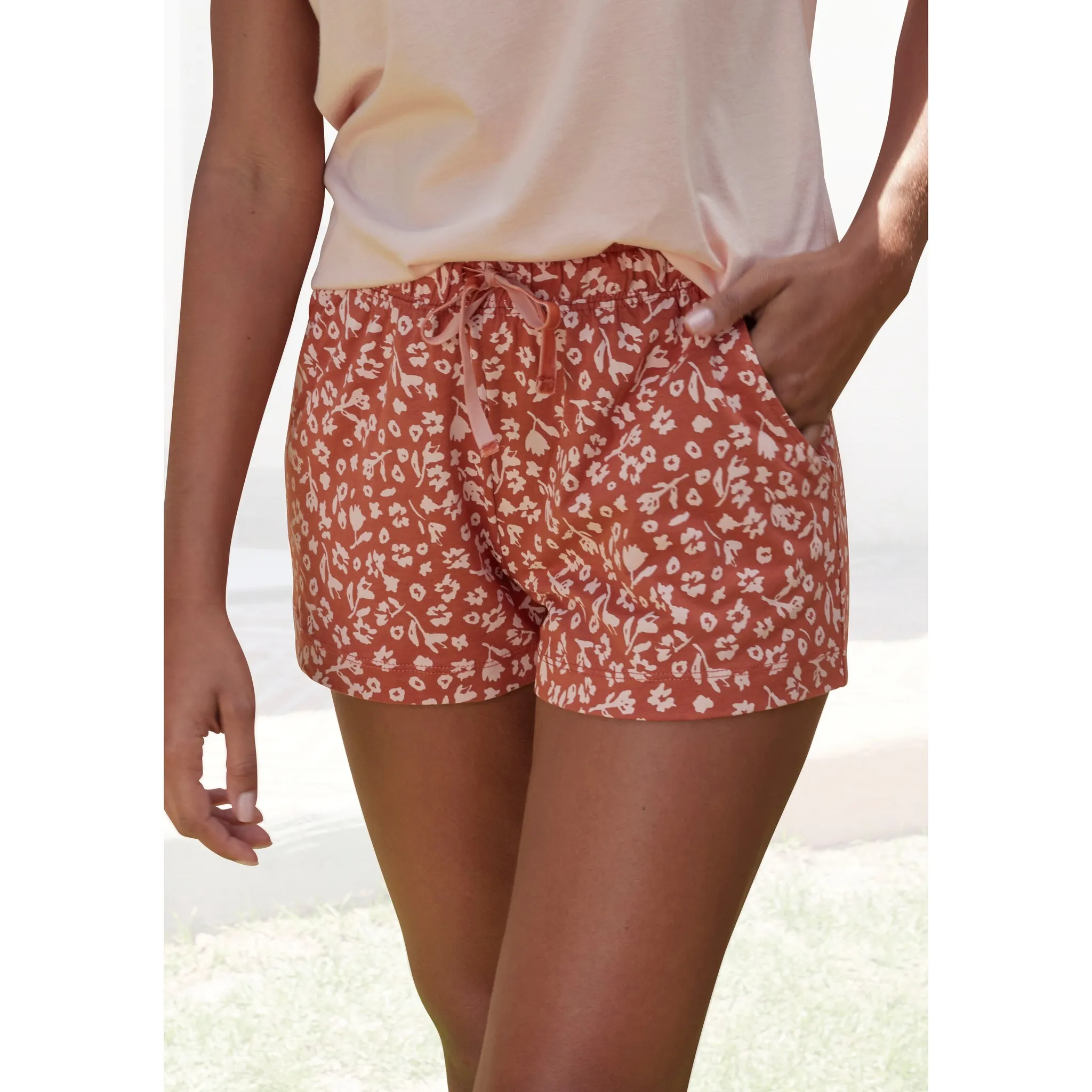 Пижамные шорты Vivance Dreams, терракотовый
Пижамные шорты Vivance Dreams, терракотовый