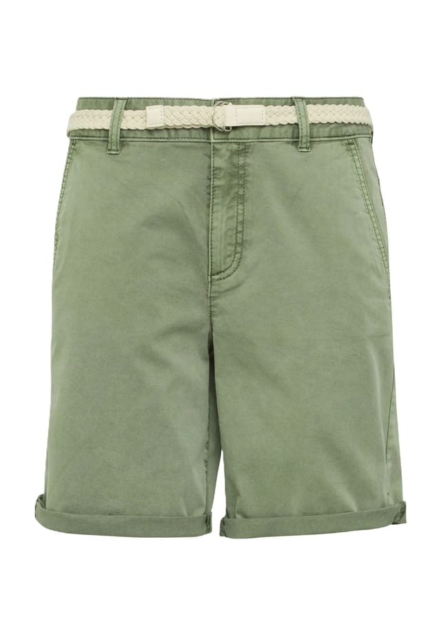 Шорты плетеный пояс S.Oliver, зеленый
Шорты плетеный пояс S.Oliver, зеленый