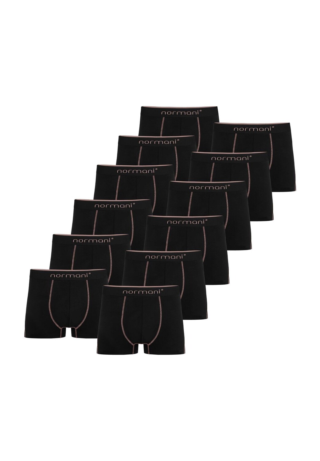 12 мужских хлопковых боксеров normani, цвет Lachs
12 мужских хлопковых боксеров normani, цвет Lachs