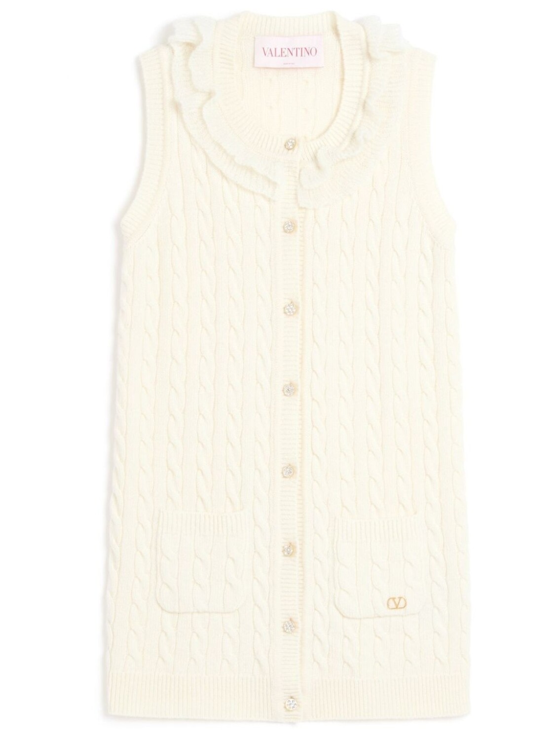 Valentino Garavani шерстяной кардиган, нейтральный цвет
Valentino Garavani шерстяной кардиган, нейтральный цвет