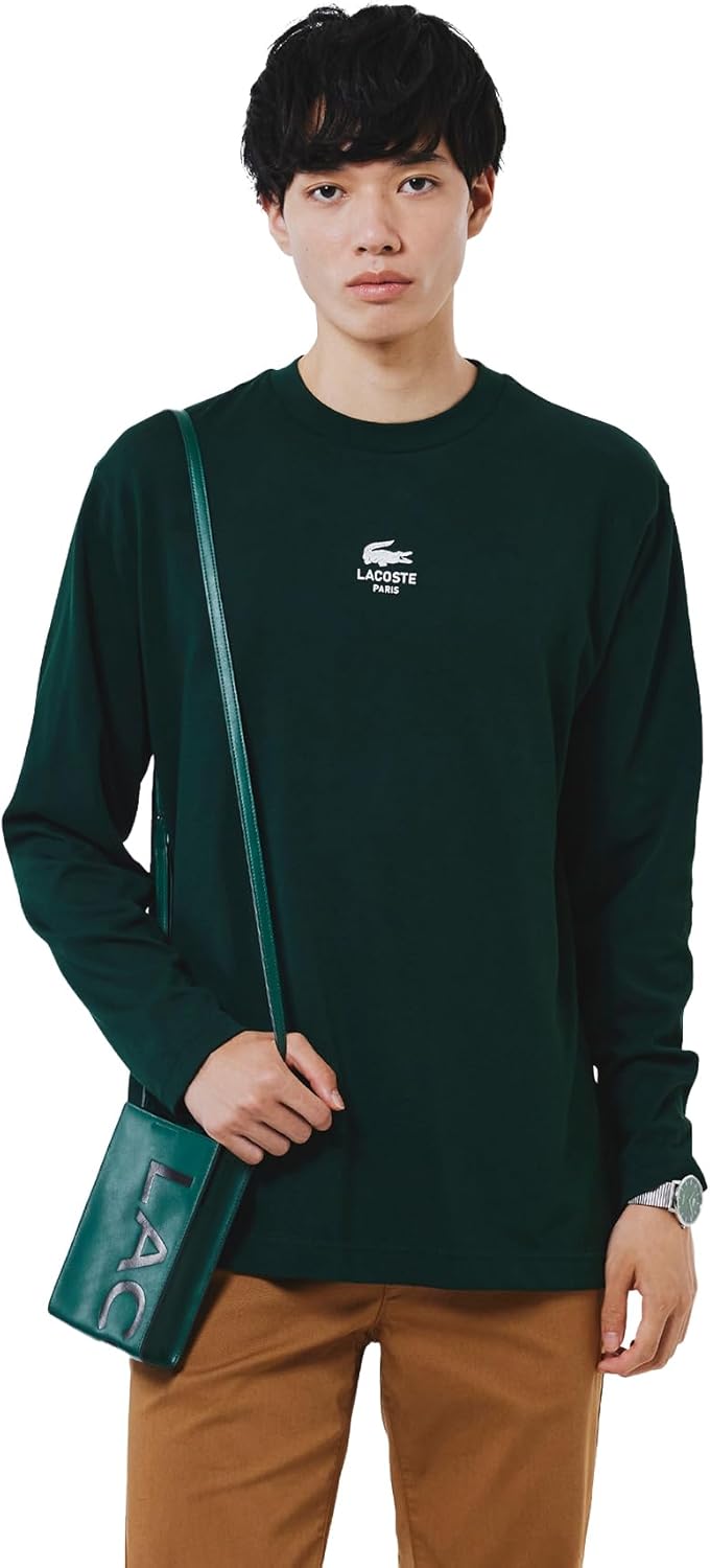 Мужская футболка Lacoste (официальная) с логотипом Paris, плотная ткань, темно-зеленый
Мужская футболка Lacoste (официальная) с логотипом Paris, плотная ткань, темно-зеленый