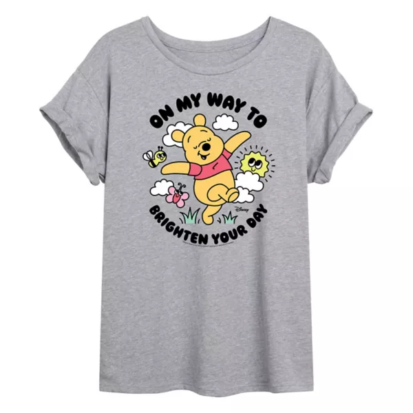 Футболка большого размера с изображением Винни-Пуха для юниоров «Сделай свой день ярче» Disney, серый
Футболка большого размера с изображением Винни-Пуха для юниоров «Сделай свой день ярче» Disney, серый