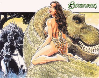 Cavewoman Intervention #1 Limited Variant Cover (ABC)
Cavewoman Intervention #1 Limited Variant Cover (ABC)