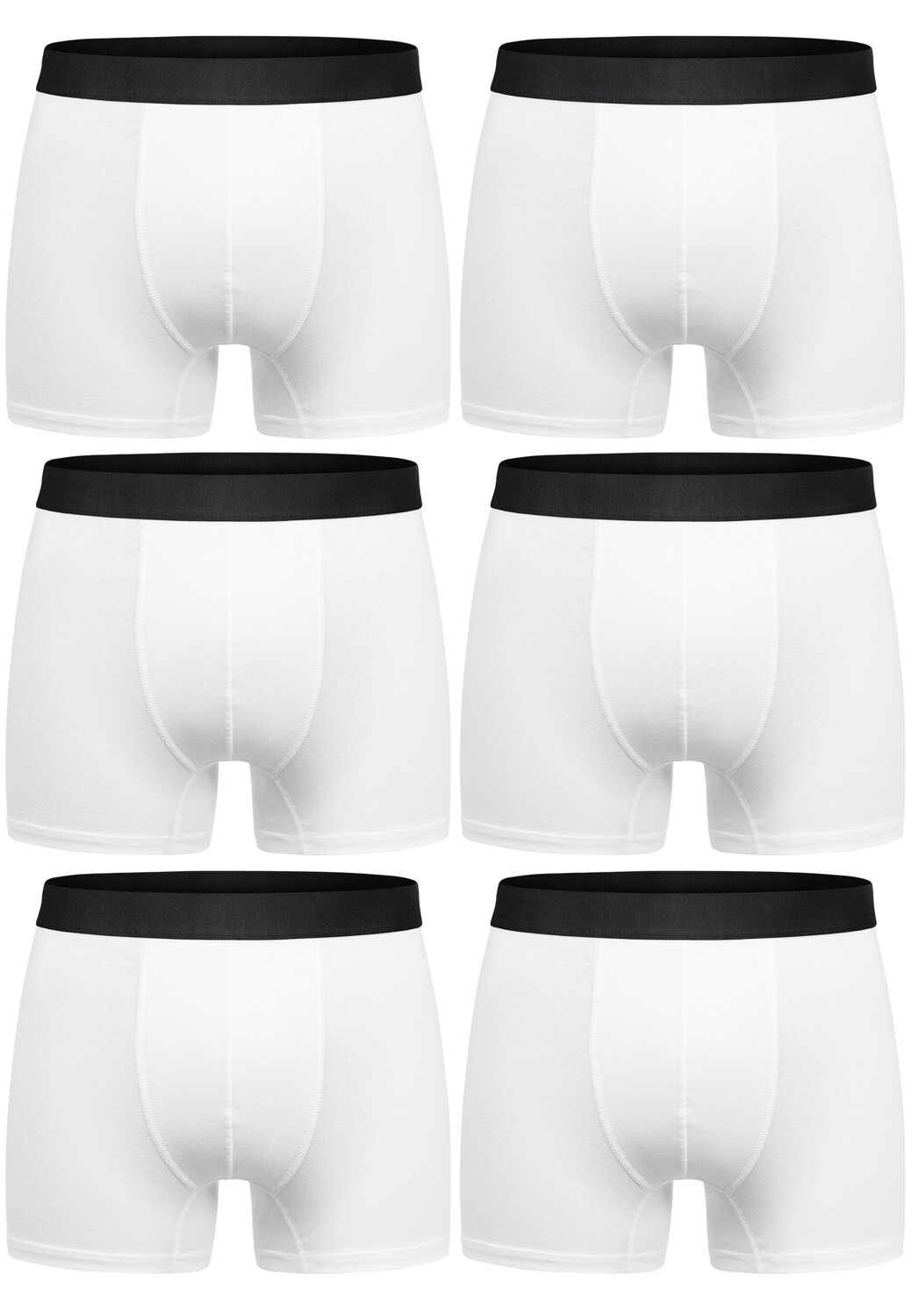 Боксеры Amaci&Sons 6 шт, белый 
Боксеры Amaci&Sons 6 шт, белый