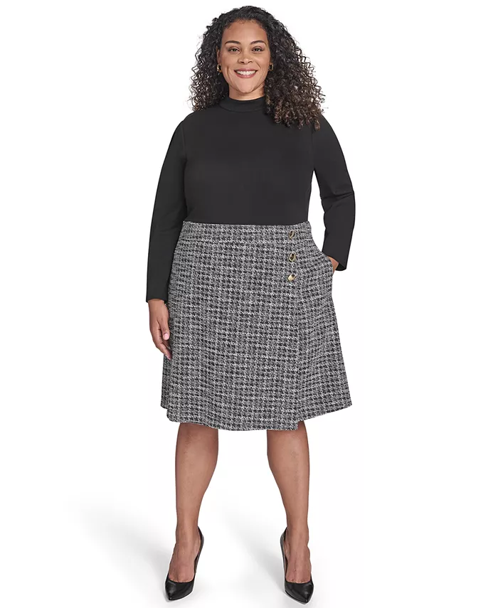 Платье-футляр с воротником-стойкой больших размеров Eliza J
Платье-футляр с воротником-стойкой больших размеров Eliza J