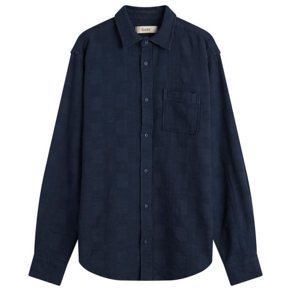 Ривер джаккард рубашка Foret, navy
Ривер джаккард рубашка Foret, navy