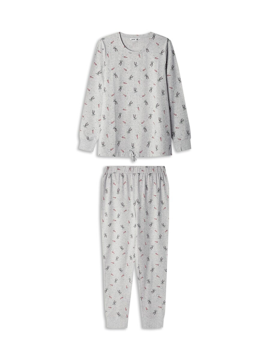 Пижама Gisela Pajama Bugs Bunny, светло-серый
Пижама Gisela Pajama Bugs Bunny, светло-серый