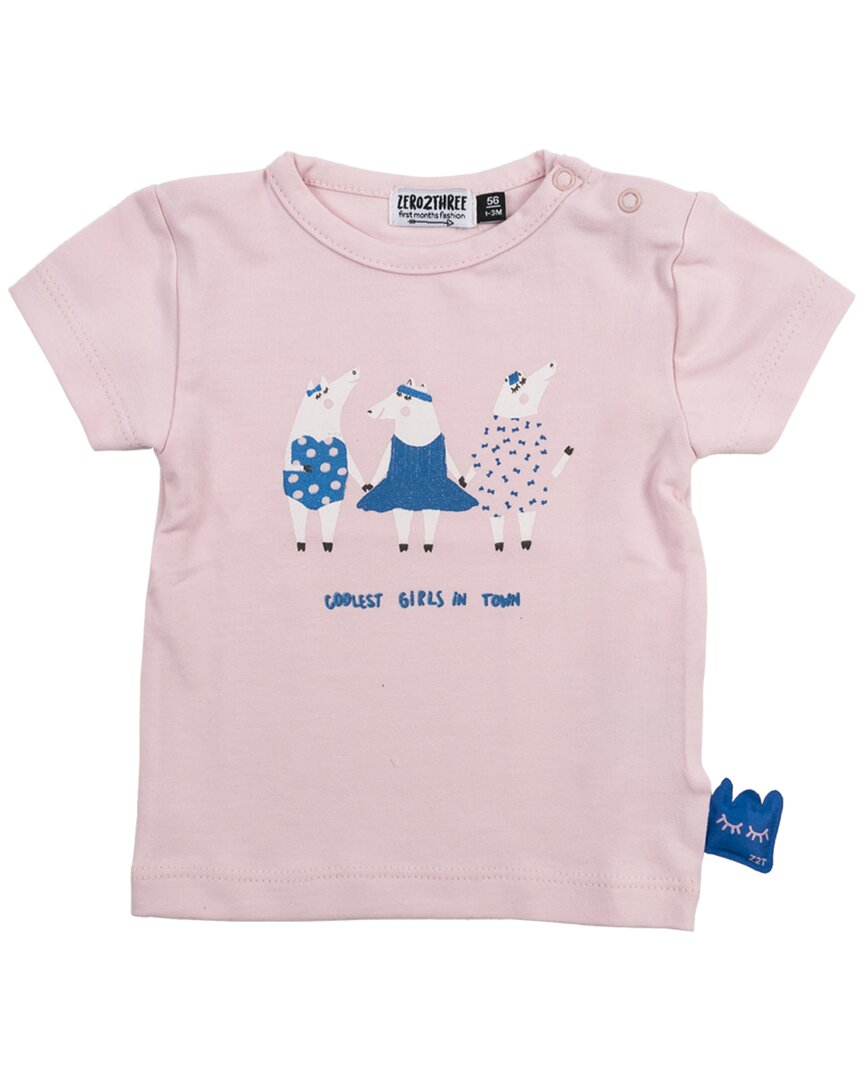 Футболка Zero2Three, розовый
Футболка Zero2Three, розовый