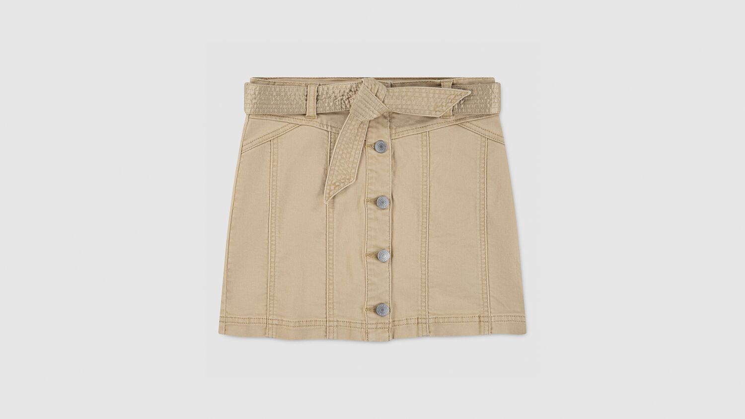 Юбка А-силуэта с атласным поясом для девочек 8-20 лет Levi's, Curds And Whey - Beige
Юбка А-силуэта с атласным поясом для девочек 8-20 лет Levi's, Curds And Whey - Beige