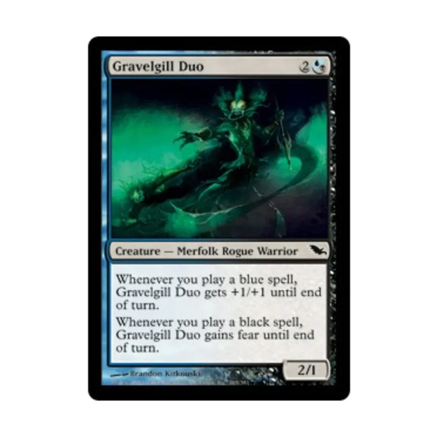CCG Гравелгилл Дуэт (К), MTG - Shadowmoor 
CCG Гравелгилл Дуэт (К), MTG - Shadowmoor