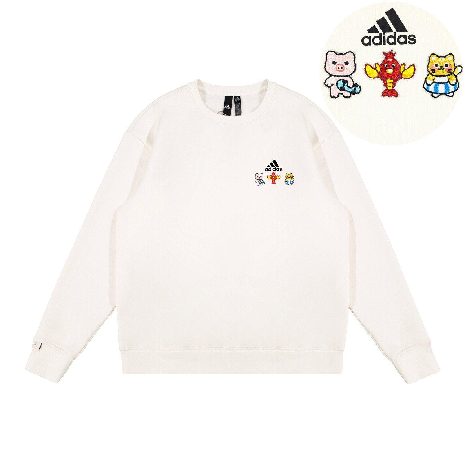 Adidas Фантазийный свитшот Unisex белый
Adidas Фантазийный свитшот Unisex белый