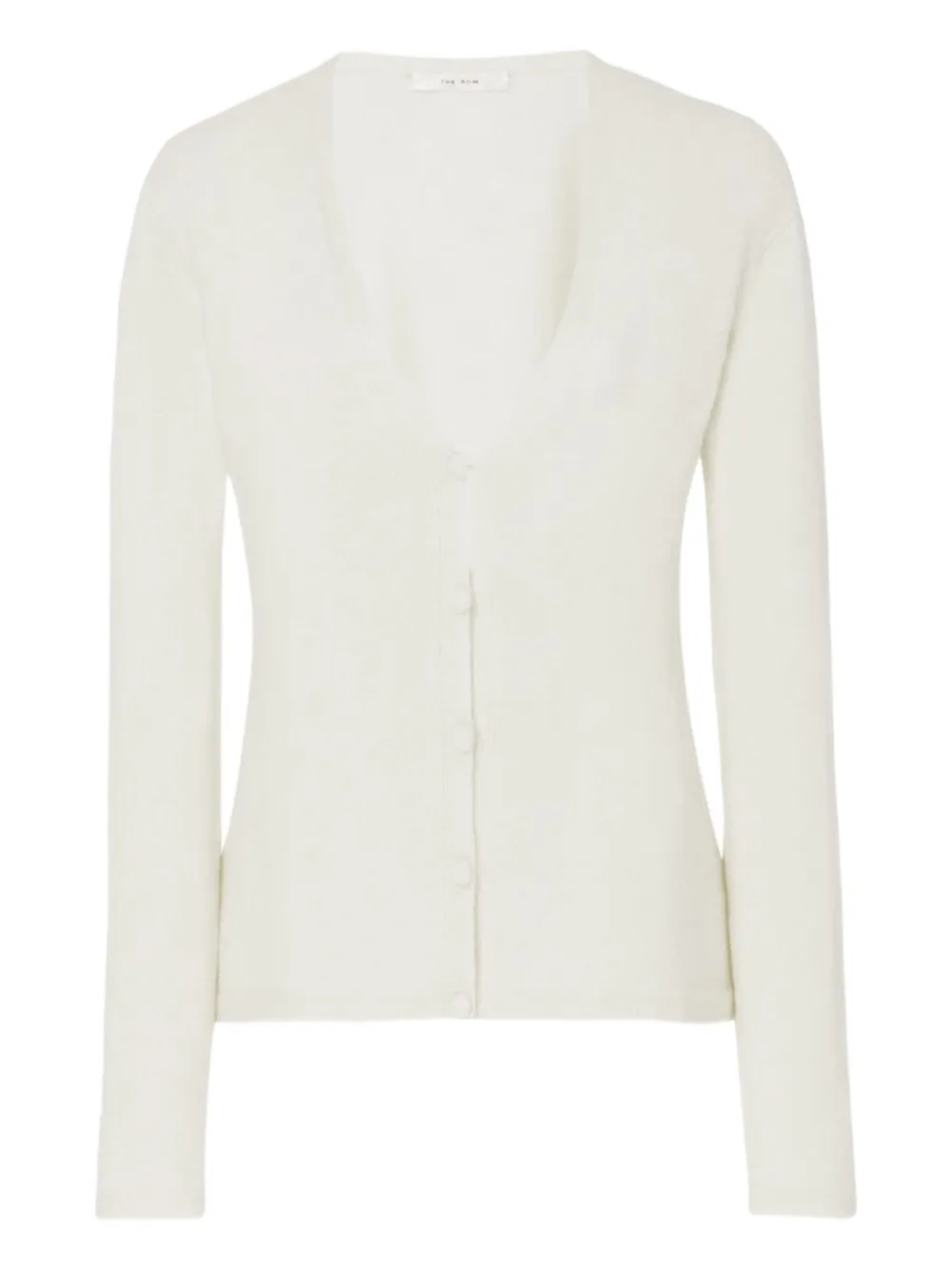 Кашемировый кардиган с V-образным вырезом THE ROW, зеленый
Кашемировый кардиган с V-образным вырезом THE ROW, зеленый