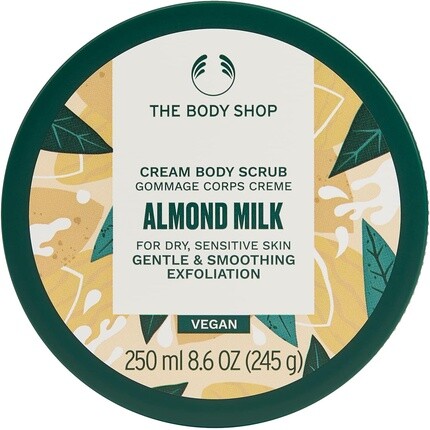 The Body Shop Отшелушивающий крем-скраб с миндальным молоком и медом 250 мл
The Body Shop Отшелушивающий крем-скраб с миндальным молоком и медом 250 мл
