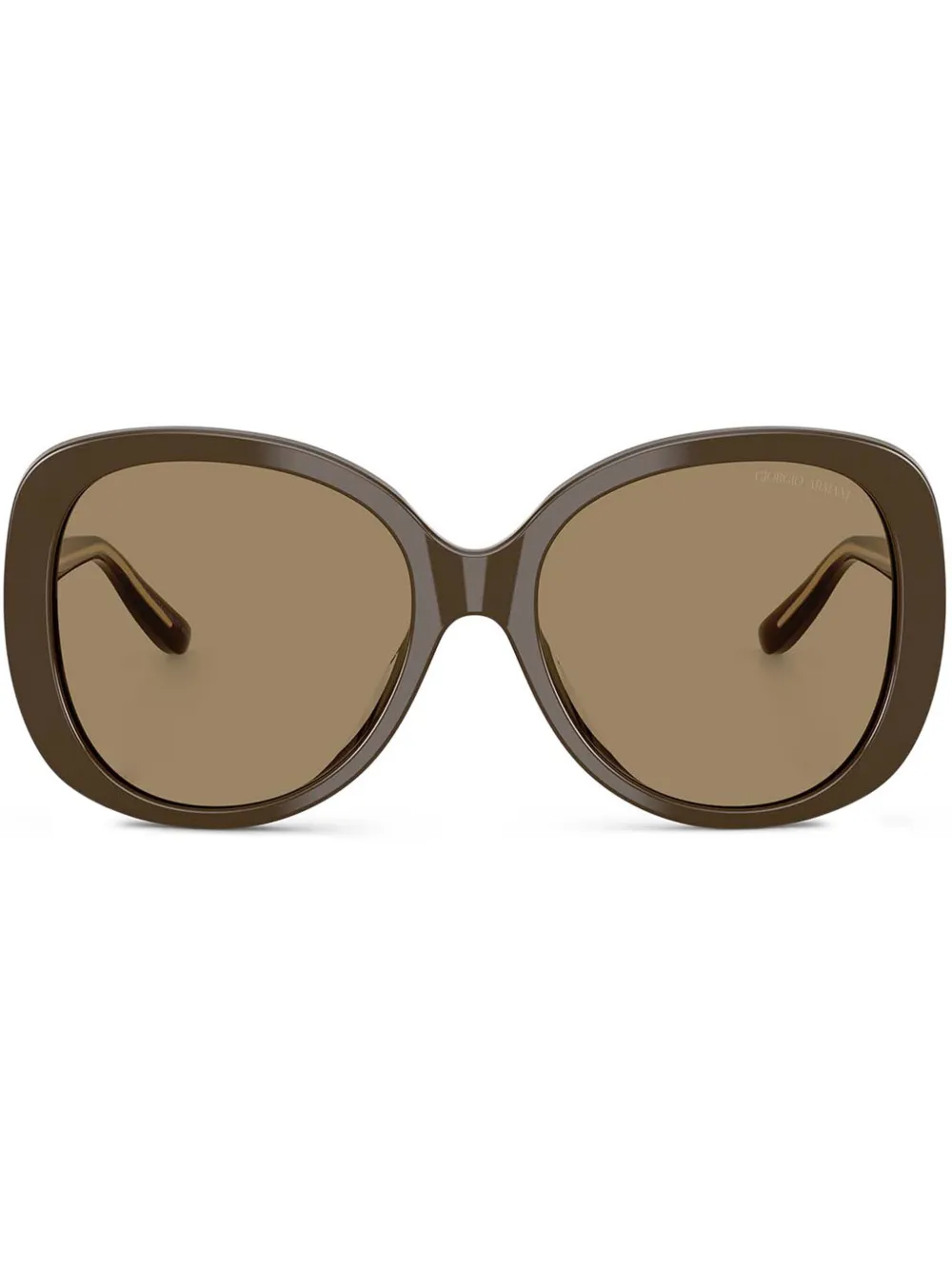Солнцезащитные очки в круглой оправе Giorgio Armani, коричневый
Солнцезащитные очки в круглой оправе Giorgio Armani, коричневый