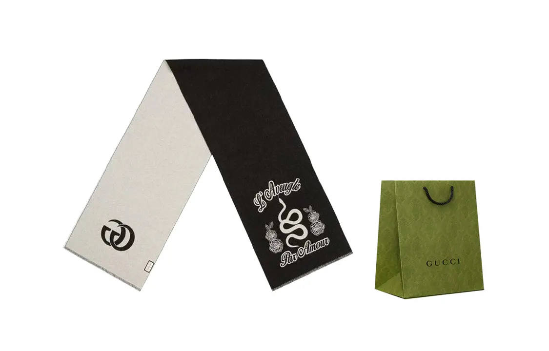 GUCCI Вязаный шарф унисекс, Shopping Bag
GUCCI Вязаный шарф унисекс, Shopping Bag