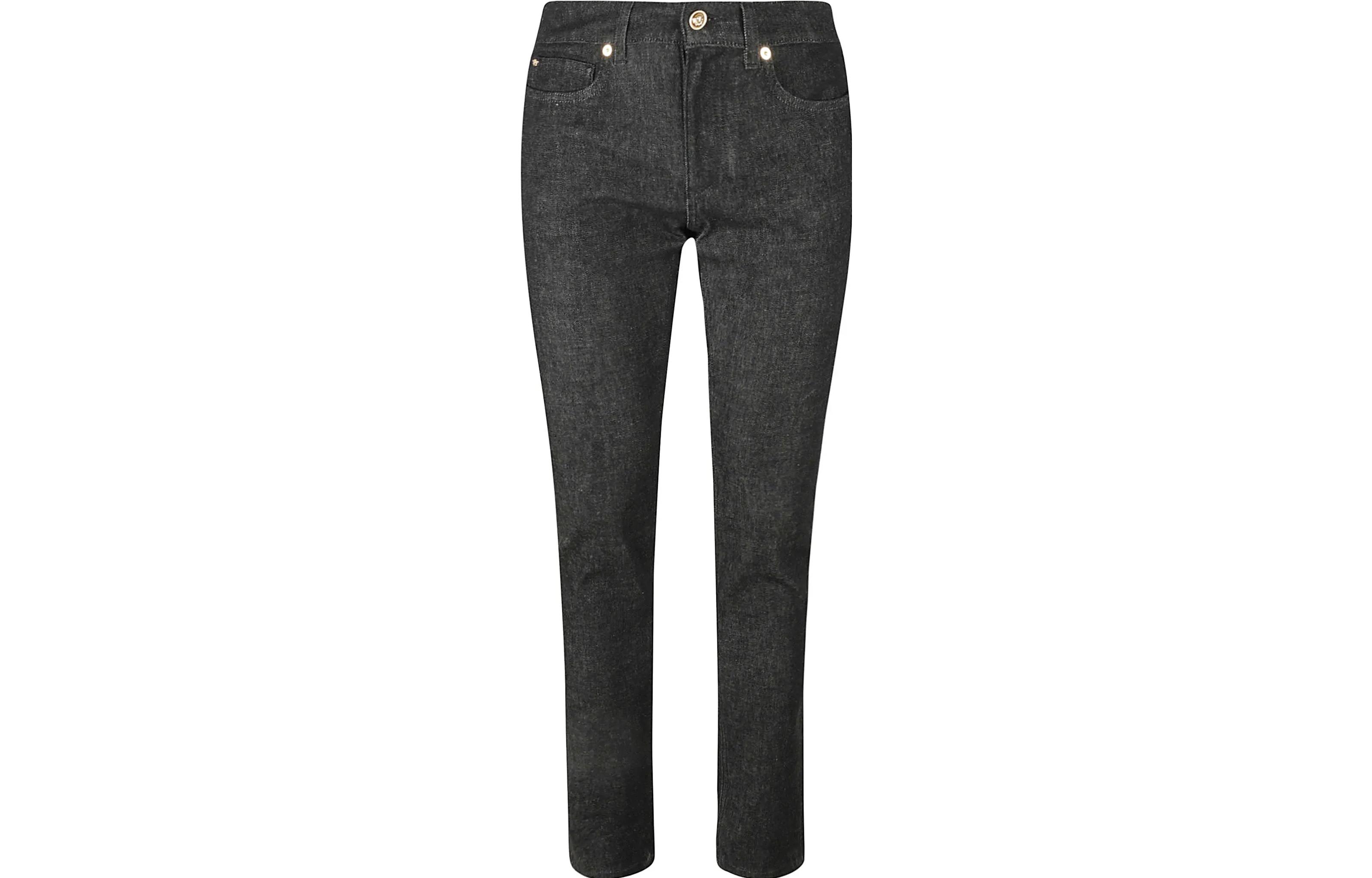 Джинсы slim fit с нашивкой логотипа VERSACE, черный
Джинсы slim fit с нашивкой логотипа VERSACE, черный