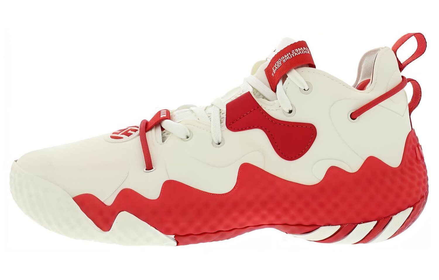 Баскетбольные кроссовки Harden Vol.6 унисекс с низким верхом белые/красные Adidas
Баскетбольные кроссовки Harden Vol.6 унисекс с низким верхом белые/красные Adidas