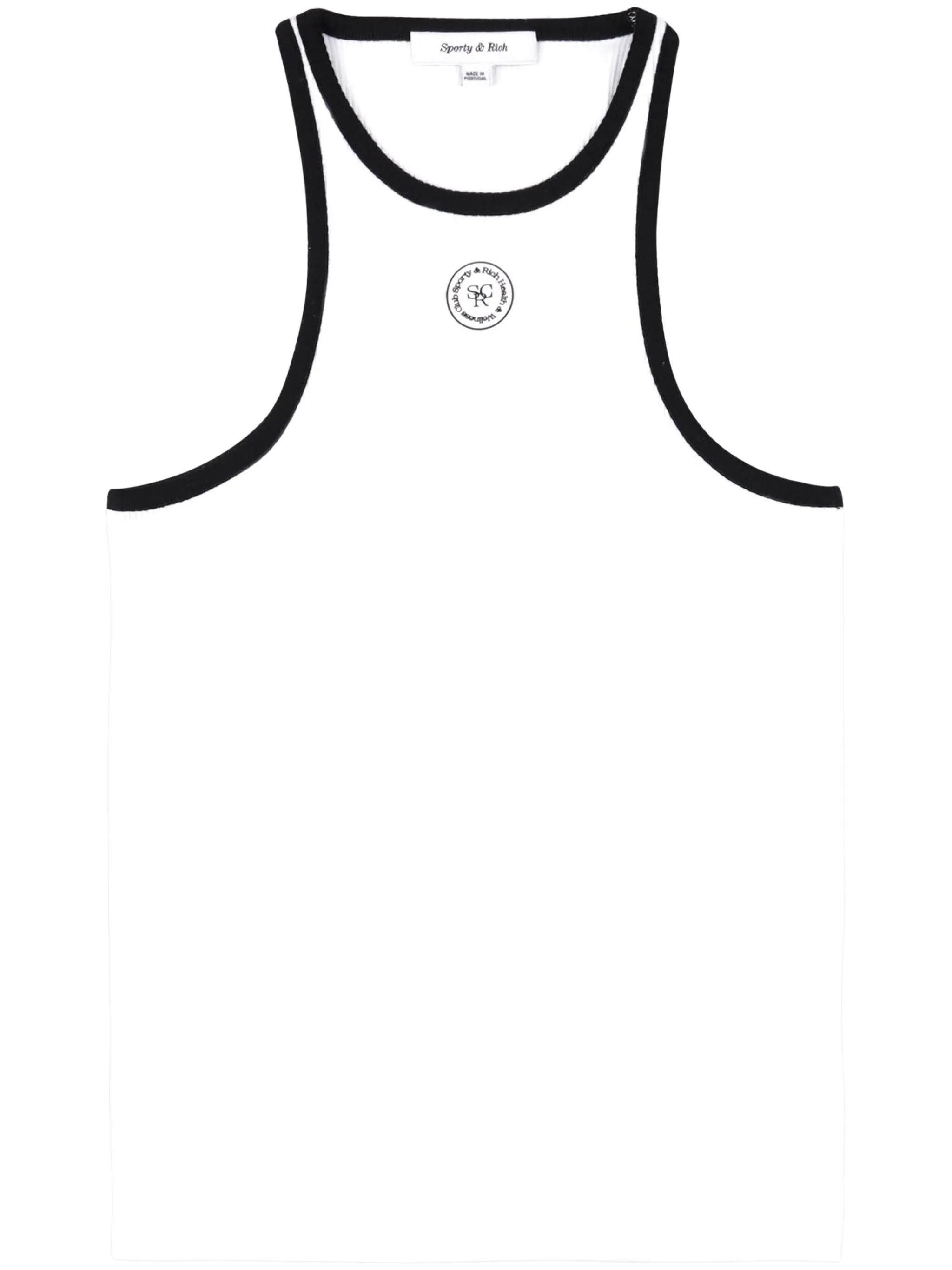 Топ SRHWC в рубчик Sporty & Rich, белый
Топ SRHWC в рубчик Sporty & Rich, белый