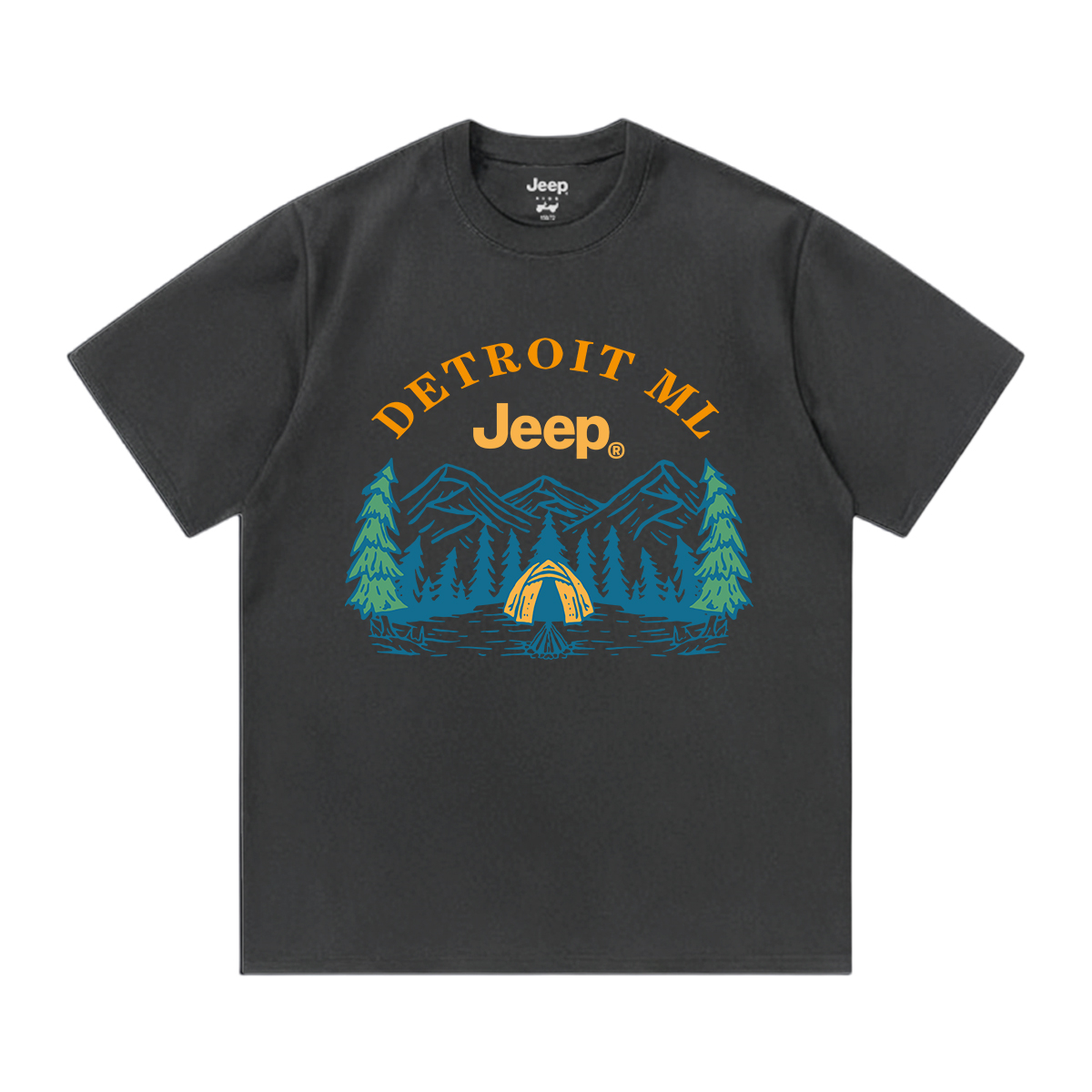 Футболка для школьников с круглым вырезом Moderate Jeep, темно-серый
Футболка для школьников с круглым вырезом Moderate Jeep, темно-серый