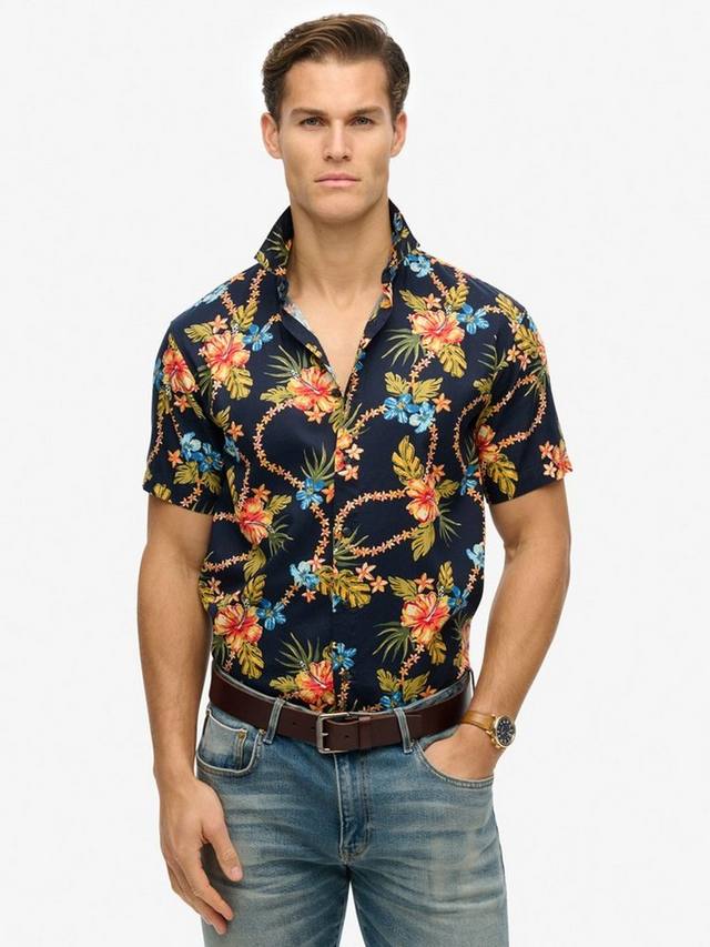 Гавайская рубашка с принтом Superdry, Tropical Chain Navy
Гавайская рубашка с принтом Superdry, Tropical Chain Navy