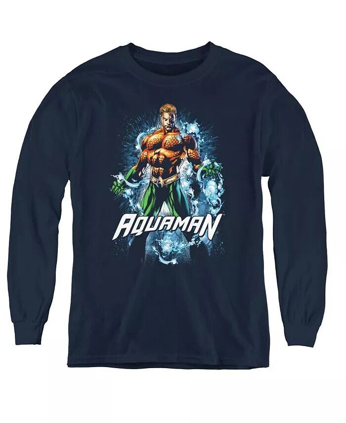 Свитшот с длинными рукавами Boys of America Youth Water Powers Justice League, синий
Свитшот с длинными рукавами Boys of America Youth Water Powers Justice League, синий